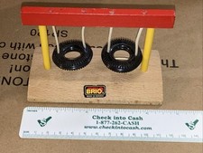 Conjunto de balanço de madeira para pneu de parque infantil Brio comprar usado  Enviando para Brazil