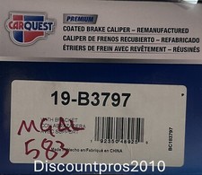 Usado, Pinça de freio a disco traseira esquerda Carquest 19-B3797 Toyota Corolla Pontiac 2009-2019 comprar usado  Enviando para Brazil