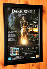 Usado, Dark Souls Remastered PS4 Xbox One raro pequeno pôster promocional/página de anúncio emoldurada comprar usado  Enviando para Brazil