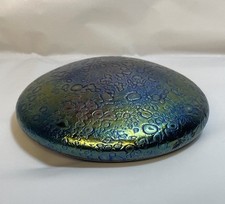 Heron glass paperweight for sale  UK