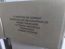 Carton rations combat d'occasion  Saran