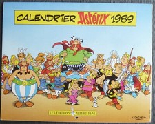 1989 calendrier asterix d'occasion  Le Relecq-Kerhuon