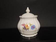 Vintage Sugar Bowl Potiche Cerâmica RICHARD GINORI LAVENO Pedra de Diamante Floral comprar usado  Enviando para Brazil
