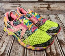 Tênis de corrida ASICS Gel Noosa Tri 8 feminino 9.5 neon colorido T356N, usado comprar usado  Enviando para Brazil