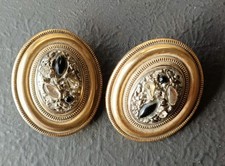 Boucles oreilles clips d'occasion  Rillieux-la-Pape