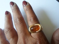 Bague plaqué cabochon d'occasion  Rioz