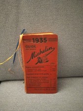 Guide michelin 1935 d'occasion  Paris XIX