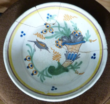 Assiette ancienne faïence d'occasion  Jonzac