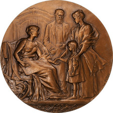 Médaille caisse epargne d'occasion  Lille-