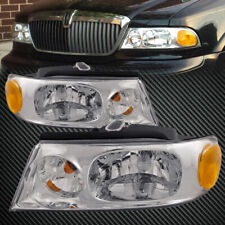 Faróis cromados par halogênio compatível com 98-02 Lincoln Navigator / 02 Blackwood comprar usado  Enviando para Brazil