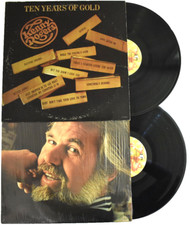 KENNY ROGERS LP VINYL RECORD LOT x2 TEN YEARS OF GOLD / KENNY *SHRINK* comprar usado  Enviando para Brazil