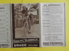 Dépliant cyclisme dérailleur d'occasion  Lamotte-Beuvron