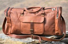 Genuine leather travel for sale  Hazleton