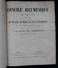 Concile oecumenique 1869 d'occasion  France