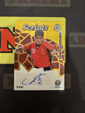 2021 Panini Mosaico UEFA Euro Espanha Raul Auto Ouro /10 comprar usado  Enviando para Brazil