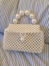 Beautiful pearl bag for sale  PORT TALBOT