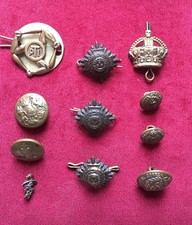 Collection military buttons for sale  ALDERSHOT