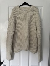 Women cream jumper for sale  MIDDLESBROUGH