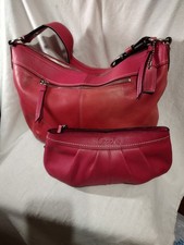 coach hot pink purse for sale  Corning