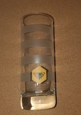 Jack Daniels Tennessee Honey Hi-Ball 6" de altura copo de vidro gravado listras de abelha  comprar usado  Enviando para Brazil