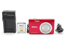 [TOP MINT] Câmera Digital Compacta Nikon COOLPIX A100 20.0MP Vermelha com Alça Japão, usado comprar usado  Enviando para Brazil