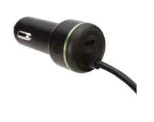 Carregador de carro AT&T 40W com porta USB-C e cabo iPhone preto comprar usado  Enviando para Brazil