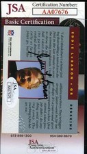 Autógrafo Eddie Lebaron 1992 Pro Line certificado de autenticidade assinado à mão comprar usado  Enviando para Brazil