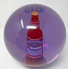Ebonite budweiser bottle for sale  Rittman