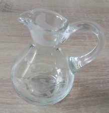 Milchkännchen verziertes glas gebraucht kaufen  Hartenholm