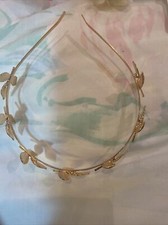 Faixa de cabeça de videira de casamento de noiva folha de ouro acessórios de noiva para mulheres em ouro comprar usado  Enviando para Brazil