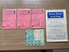 Clothing food coupons. for sale  RYE