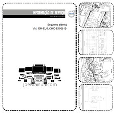 Usado, Diagrama de fiação Volvo VM EM-EU5 CHID E156615- PDF comprar usado  Enviando para Brazil