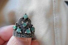 Somptueuse bague argent d'occasion  France