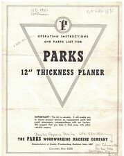 1975 parks thickness for sale  West Des Moines