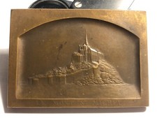 Plaquette bronze mont d'occasion  Fontainebleau
