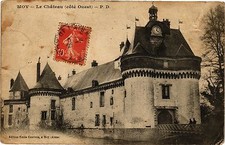 Cpa moy cheteau d'occasion  Expédié en France