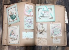 Vintage scrapbook. filled for sale  Orrington