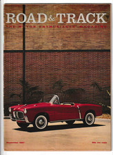 Vintage Road & Track Magazine Setembro 1957 Vol 8 No 13 Fiat 1100-TV Judson VW comprar usado Vintage Road & Track Magazine Setembro 1957 Vol 8 No 13 Fiat 1100-TV Judson VW comprar usado  Enviando para Brazil