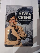 Nivea creme blechschild gebraucht kaufen  Kleinostheim