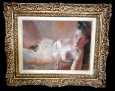 Tableau huile féminin d'occasion  Toulouse-