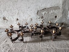 Coppia lampadari ferro usato  Italia