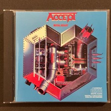 Accept Metal Heart CD 1985 Portrait Udo Dirkschneider Heavy Metal comprar usado  Enviando para Brazil