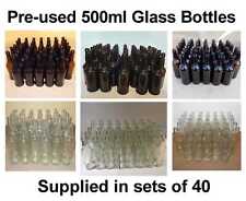 40x 500ml glass for sale  DONCASTER