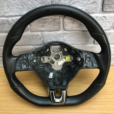 Volante de couro preto genuíno VW Scirocco, Golf MK6 1K8419091 DSG.   17D comprar usado  Enviando para Brazil