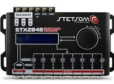Stetsom STX2848 DSP crossover e equalizador 8 canais processo de sinal digital completo comprar usado  Brasil 