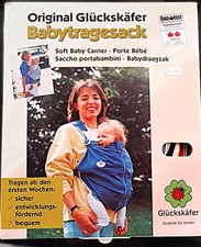 Glückskäfer babytragesack un gebraucht kaufen  Deutschland