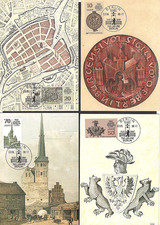 Maxikarten ersttagsstempel 750 gebraucht kaufen  Köln