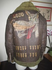 Blouson bombardier mouton d'occasion  Avion