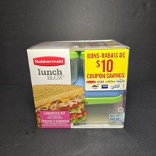 Kit de sanduíche Rubbermaid lancheira - Inclui gelo azul EUA sem BPA comprar usado  Enviando para Brazil