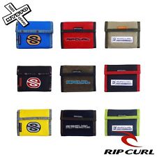 Carteira RIP CURL 'SCHITZO' bi fold preta azul marrom vermelho amarelo verde surf nova com etiquetas comprar usado  Enviando para Brazil